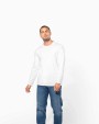 T-shirt KARIBAN T-shirt ronde hals lange mouwen voor bedrukking &amp; borduring