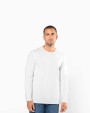 T-shirt KARIBAN T-shirt ronde hals lange mouwen voor bedrukking &amp; borduring