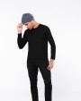 T-shirt KARIBAN T-shirt ronde hals lange mouwen voor bedrukking &amp; borduring