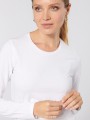 T-Shirts à personnaliser KARIBAN T-shirt col rond manches longues femme 