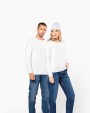 T-shirt KARIBAN Dames-t-shirt ronde hals lange mouwen voor bedrukking &amp; borduring
