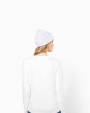 KARIBAN Damen Langarm-T-Shirt mit Rundhalsausschnitt T-Shirt personalisierbar