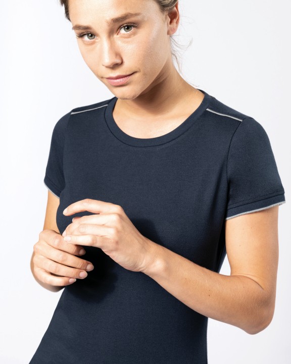 T-shirt WK. DESIGNED TO WORK Dames-t-shirt Day To Day korte mouwen voor bedrukking &amp; borduring