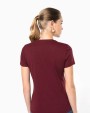 KARIBAN Damen-T-Shirt BIO150 IC mit V-Ausschnitt T-Shirt personalisierbar