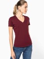 T-Shirts à personnaliser KARIBAN T-shirt BIO150 IC col V femme 