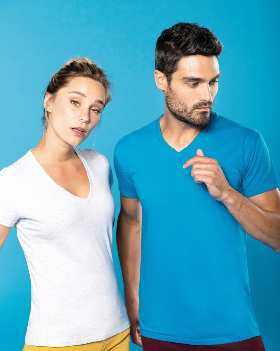 T-shirt personnalisable KARIBAN T-shirt BIO150 IC col V femme