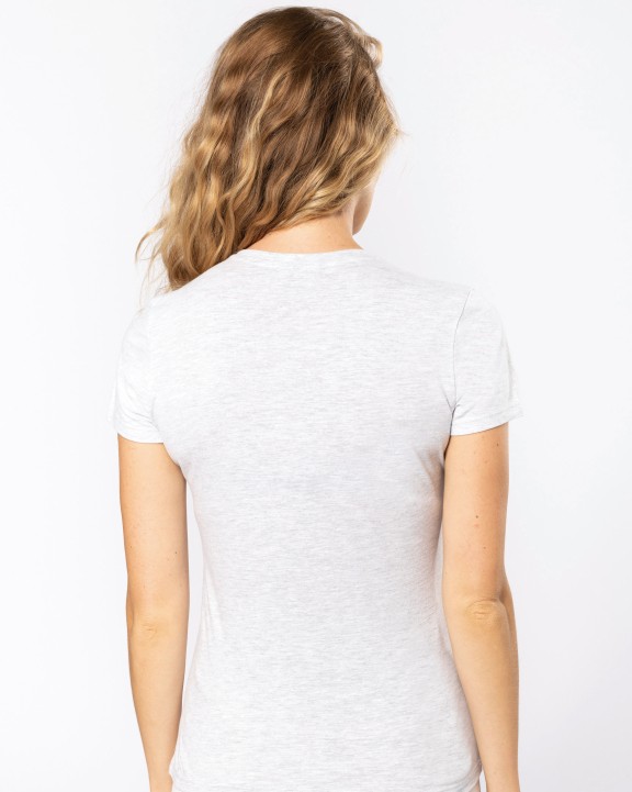 T-shirt personnalisable KARIBAN T-shirt BIO150 IC col V femme