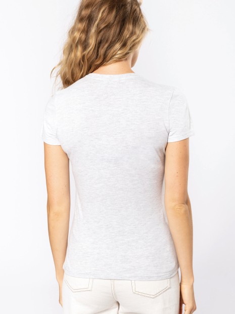 T-Shirts à personnaliser KARIBAN T-shirt BIO150 IC col V femme 