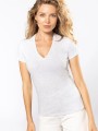T-Shirts à personnaliser KARIBAN T-shirt BIO150 IC col V femme 