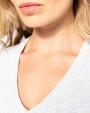T-shirt personnalisable KARIBAN T-shirt BIO150 IC col V femme