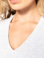 T-Shirts à personnaliser KARIBAN T-shirt BIO150 IC col V femme 