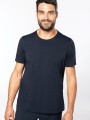 T-Shirts à personnaliser KARIBAN T-shirt Bio col à bords francs manches courtes homme 