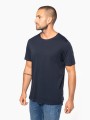 T-Shirts à personnaliser KARIBAN T-shirt Bio col à bords francs manches courtes homme 