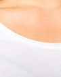 KARIBAN Bio-T-Shirt für Damen mit kurzen Ärmeln und ungesäumtem Halsausschnitt T-Shirt personalisierbar