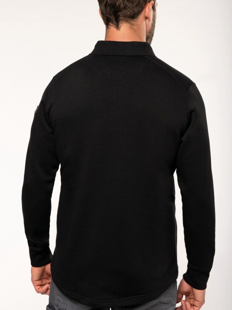 Sweat-shirts à personnaliser WK. DESIGNED TO WORK Sweat-shirt col polo homme 