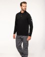 WK. DESIGNED TO WORK Sweatshirt mit Polokragen Sweatshirt personalisierbar