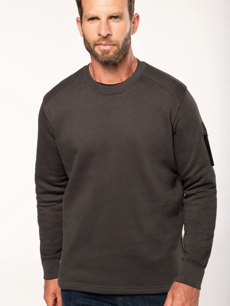 Sweat-shirts à personnaliser WK. DESIGNED TO WORK Sweat-shirt manches montées homme 