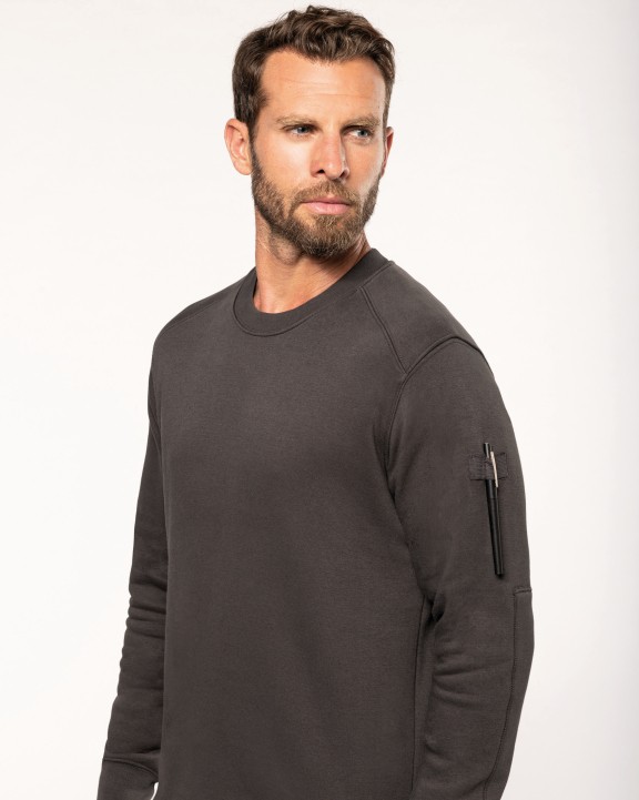 Sweat-shirt personnalisable WK. DESIGNED TO WORK Sweat-shirt manches montées homme