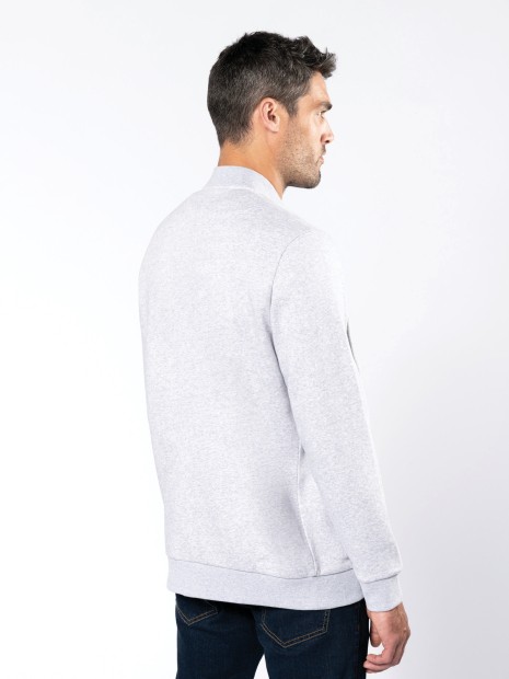 Vestes à personnaliser KARIBAN Veste molleton zippée homme 