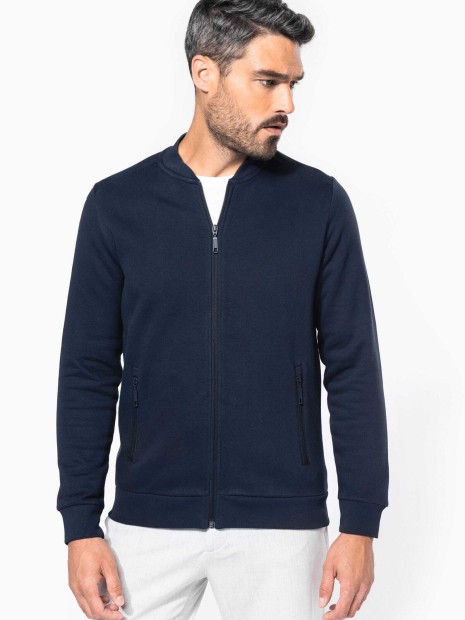 Vestes à personnaliser KARIBAN Veste molleton zippée homme 