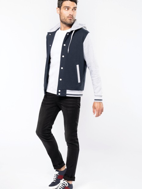 Vestes à personnaliser KARIBAN Blouson Teddy à capuche Unisexe 