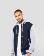 Veste personnalisable KARIBAN Blouson Teddy à capuche Unisexe