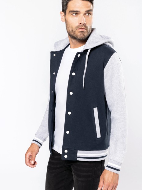 Vestes à personnaliser KARIBAN Blouson Teddy à capuche Unisexe 