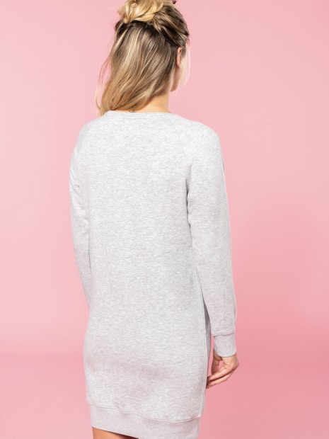 Robes à personnaliser KARIBAN Robe Bio en molleton 