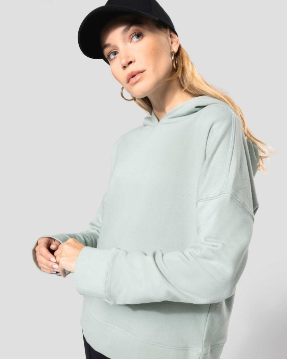 Sweat-shirt personnalisable KARIBAN Sweat-shirt capuche Bio femme