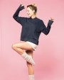Sweater KARIBAN Bio lounge damessweater met capuchon voor bedrukking &amp; borduring