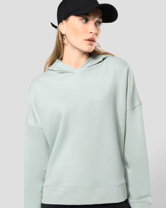 Sweat-shirt personnalisable KARIBAN Sweat-shirt capuche Bio femme