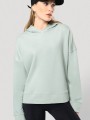 Sweat-shirts à personnaliser KARIBAN Sweat-shirt capuche Bio femme 
