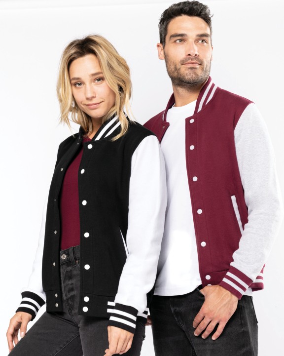 Veste personnalisable KARIBAN Blouson molleton teddy unisexe
