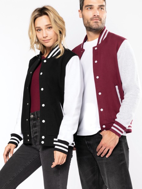 Vestes à personnaliser KARIBAN Blouson molleton teddy unisexe 