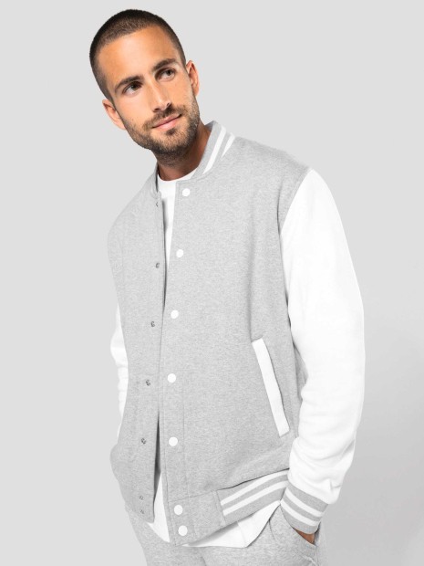 Vestes à personnaliser KARIBAN Blouson molleton teddy unisexe 