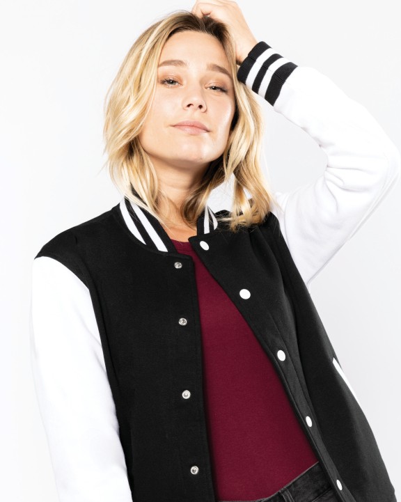 Veste personnalisable KARIBAN Blouson molleton teddy unisexe