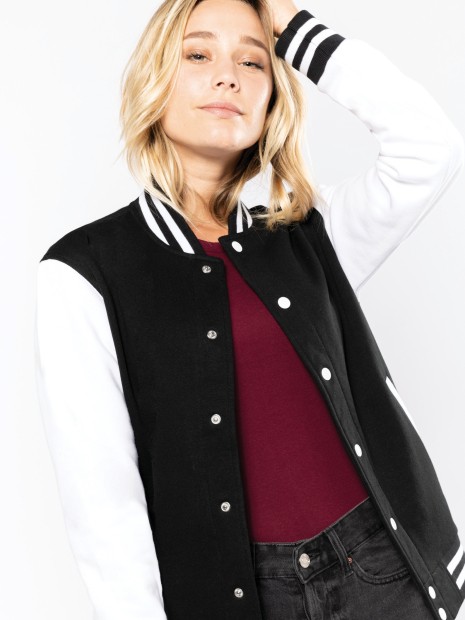 Vestes à personnaliser KARIBAN Blouson molleton teddy unisexe 