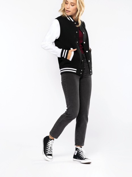 Vestes à personnaliser KARIBAN Blouson molleton teddy unisexe 