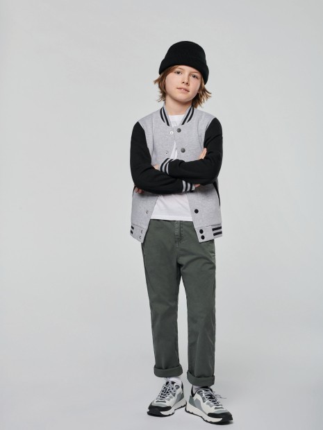 Vestes à personnaliser KARIBAN Blouson molleton teddy enfant 