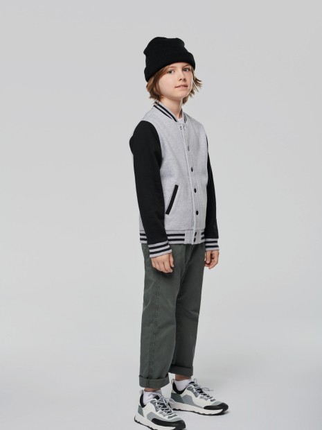 Vestes à personnaliser KARIBAN Blouson molleton teddy enfant 