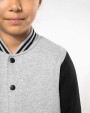 Veste personnalisable KARIBAN Blouson molleton teddy enfant