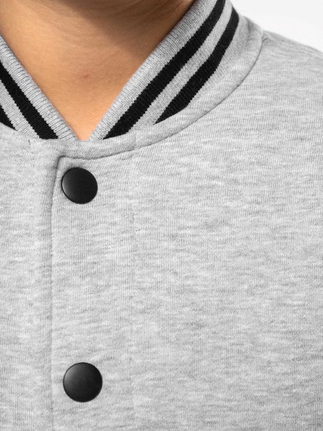 Vestes à personnaliser KARIBAN Blouson molleton teddy enfant 