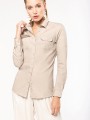 Chemises à personnaliser KARIBAN Chemise safari manches longues femme 