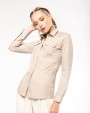 Chemise personnalisable KARIBAN Chemise safari manches longues femme