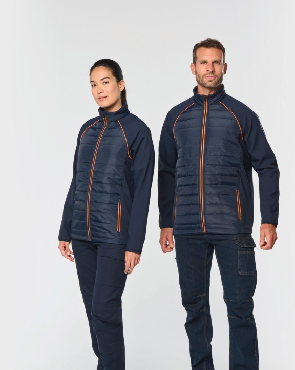 Veste personnalisable WK. DESIGNED TO WORK Veste Day To Day bi-matière unisexe