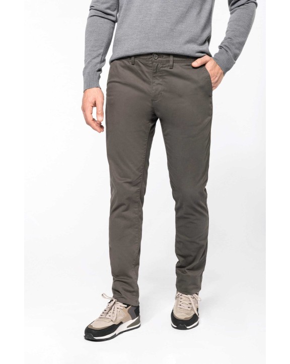 KARIBAN Premium-Chinohose Hose personalisierbar