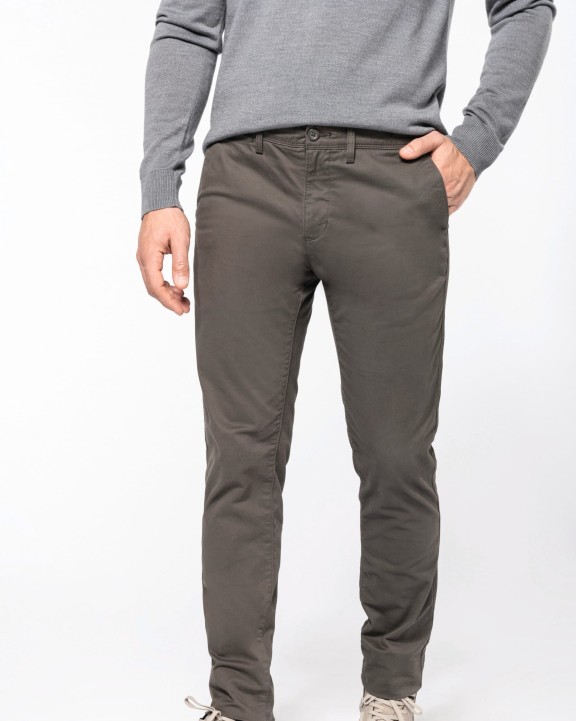 KARIBAN Premium-Chinohose Hose personalisierbar