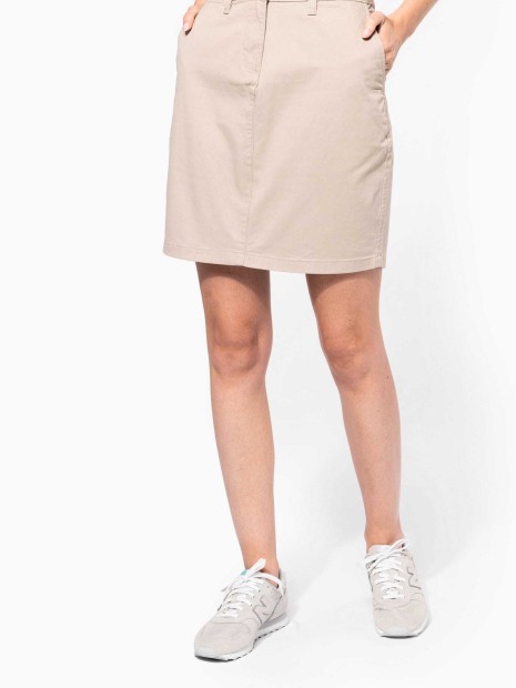 Pantalons à personnaliser KARIBAN Jupe chino 