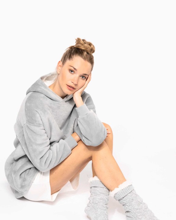 KARIBAN Lounge-Socke mit Sherpafutter Unterwäsche personalisierbar