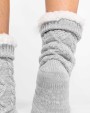KARIBAN Lounge-Socke mit Sherpafutter Unterwäsche personalisierbar